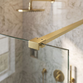 Vzpěra pro sprchovou zástěnu 150 cm Rea Brush Gold