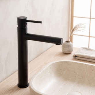 Rea Baterie umyvadlová vysoká Tess Black REA-B0229