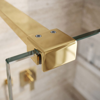 Vzpěra pro sprchovou zástěnu 150 cm Rea Gold