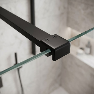 Vzpěra pro sprchovou zástěnu 150 cm Rea Black