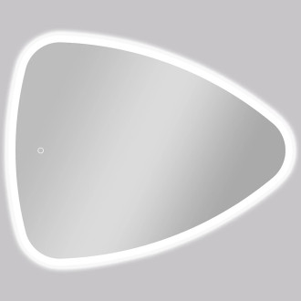 CERANO - Koupelnové LED zrcadlo Riflettore - 90x75 cm