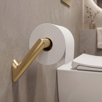 Držák na toaletní papír Will Brush Gold