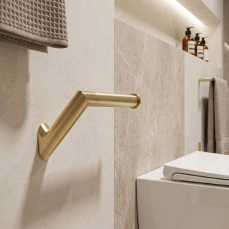 Držák na toaletní papír Will Brush Gold