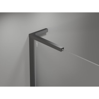 Mexen Mist-H L Duo kabina prysznicowa uchylna prawa 100 x 120 cm, transparent, gun metal - 8A5L-100L-120P-95-00