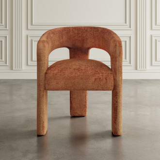 LET71C - krzesło tapicerowane/ upholstered chair LEITH