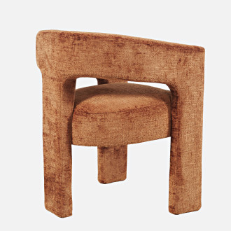 LET71C - krzesło tapicerowane/ upholstered chair LEITH