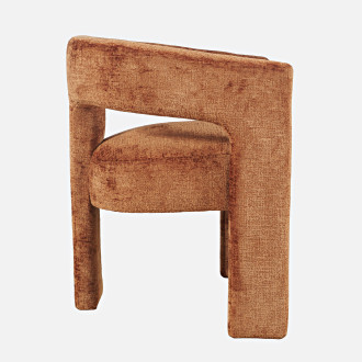 LET71C - krzesło tapicerowane/ upholstered chair LEITH