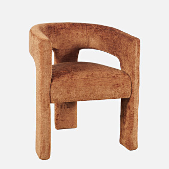 LET71C - krzesło tapicerowane/ upholstered chair LEITH
