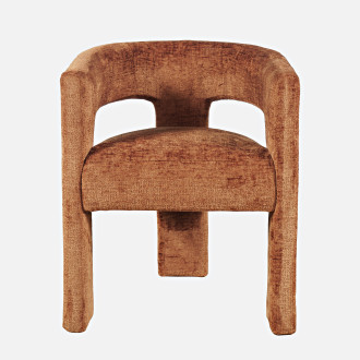 LET71C - krzesło tapicerowane/ upholstered chair LEITH