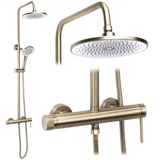 Rea Foss Clif Brush Gold Sprchový set REA-P3913