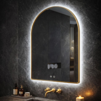 REA Zrcadlo LED 90x60cm TOP-1 HOM-01518