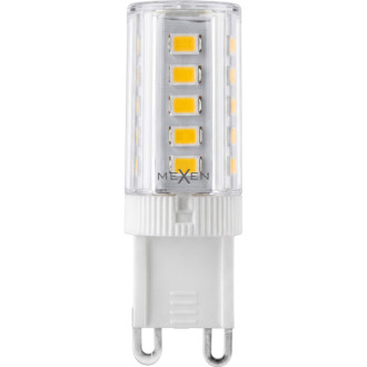 LED žárovka Mexen Aura G9, 3,5W, teplá - 3000K, 400 lm - L121-G9-0330-01