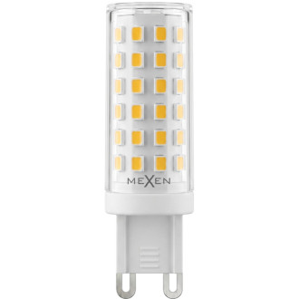 LED žárovka Mexen Aura G9, 6W, teplá - 3000K, 660 lm - L121-G9-0630-01