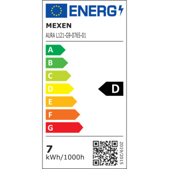 LED žárovka Mexen Aura G9, 7W, neutrální - 4000K, 980 lm - L121-G9-0740-01