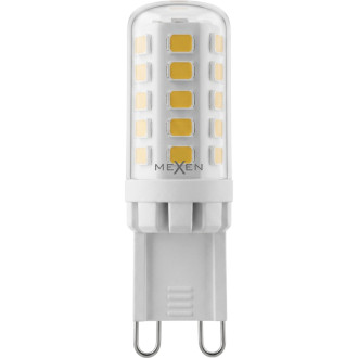 Stmívatelná LED žárovka Mexen Aura G9, 3,5W, teplá - 3000K, 400 lm - L122-G9-0330-01