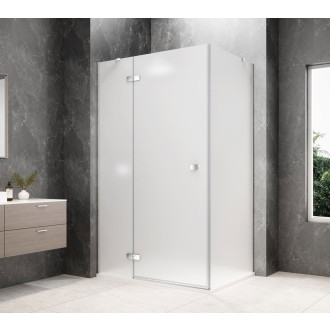 GLOBE CHROME obdélníkový sprchový kout 1200x1000mm, matné sklo, levé GB1012-3415MLC