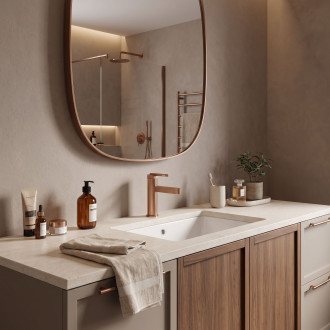Koupelnová baterie Rea Grace Brush Copper