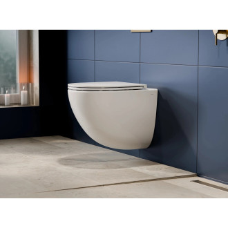 Závěsné WC ASPEN ERGO WHITE s FLAT sedátkem Soft-close, kapotované