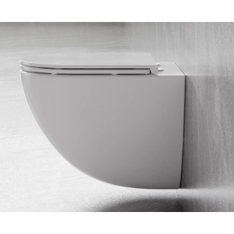 Závěsné WC ASPEN ERGO WHITE s FLAT sedátkem Soft-close, kapotované