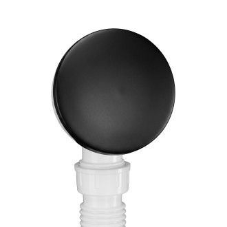Vanový sifon Rea s výpustí click-clack Black