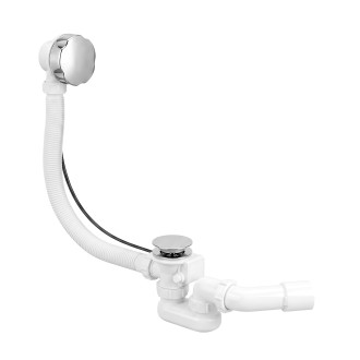 Automatický vanový sifon Rea Chrome