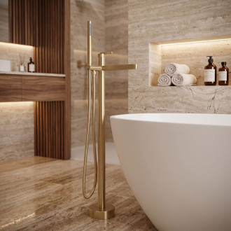 Volně stojící baterie Rea Grace Brush Gold
