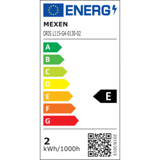 Mexen Oris żarówka LED G4, 1,5W, Ciepła - 3000K, 185 lm - L115-G4-0130-01