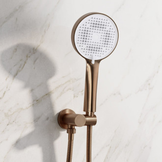 Rea Grace Brush Copper + BOX Podomítková sprchová sada REA-P4408