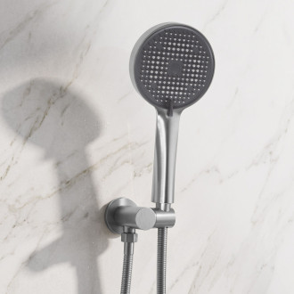 Podomítková sprchová sada Rea Grace Brush Nickel + BOX