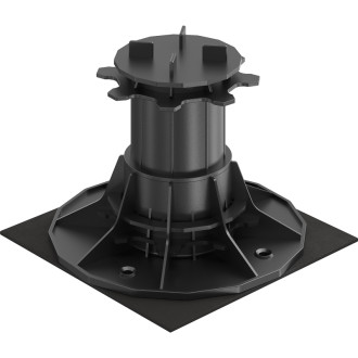 Gumová podložka Mexen Uni pro podepření terasy 200 x 200 x 3 mm - C9907-05