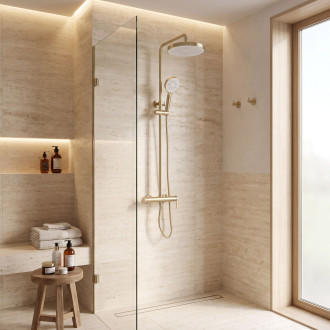 Sprchový set Rea Grace Brush Gold