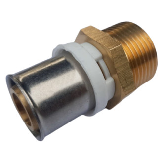 PEX-AL PŘECHODKA VNĚJŠÍ 20x3/4", PN 16