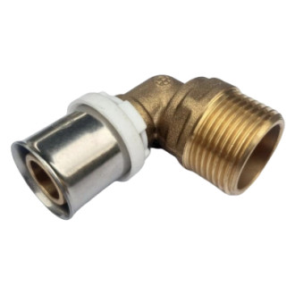 PEX-AL KOLENO 90° VNĚJŠÍ 20x3/4", PN 16