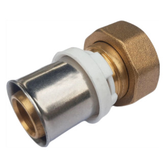 PEX-AL PŘECHODKA S PŘEVLEČNOU MATKOU 26x3/4", PN 16