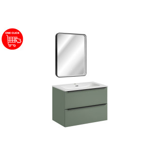 Comad SET-SOG 80CM FLY LU Nábytková sestava 80 cm s nábytkovým umyvadlem a LED zrcadlem