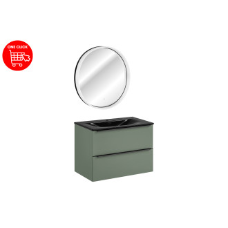 Comad SET-SOG 80CM SKY LU Nábytková sestava 80 cm s nábytkovým umyvadlem a LED zrcadlem