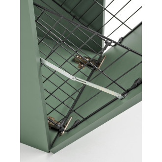 Comad SOMBRA GREEN 81-40-1DK Skříňka pod desku 40 cm s košem na prádlo