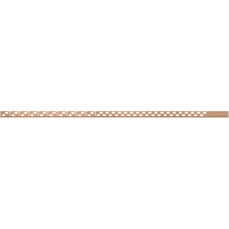 Mexen Line-B listwa spadkowa podłogowa 120 cm lewa, miedź szczotkowana - 186501120L