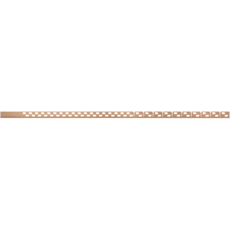 Mexen Line-B listwa spadkowa podłogowa 120 cm prawa, miedź szczotkowana - 186501120R
