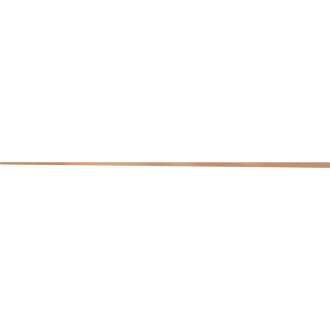 Mexen Line-B listwa spadkowa podłogowa 180 cm lewa, miedź szczotkowana - 186501180L