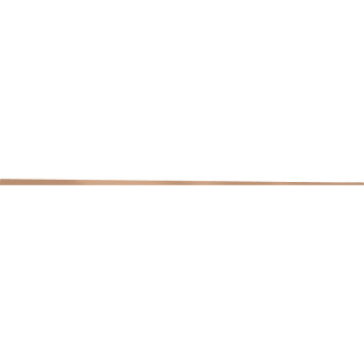 Mexen Line-B listwa spadkowa podłogowa 180 cm prawa, miedź szczotkowana - 186501180R