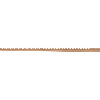 Mexen Line-B listwa spadkowa przyścienna 120 cm lewa, miedź szczotkowana - 186502120L