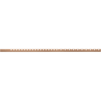 Mexen Line-B listwa spadkowa do szkła 120 cm prawa, miedź szczotkowana - 186504120R