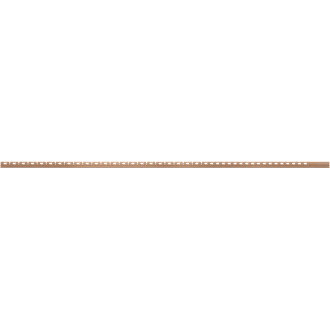 Mexen Line-B listwa spadkowa do szkła 180 cm lewa, miedź szczotkowana - 186504180L