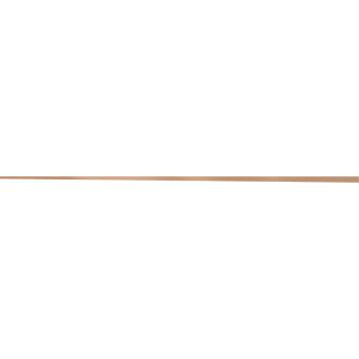 Mexen Line-B listwa spadkowa do szkła 180 cm prawa, miedź szczotkowana - 186504180R