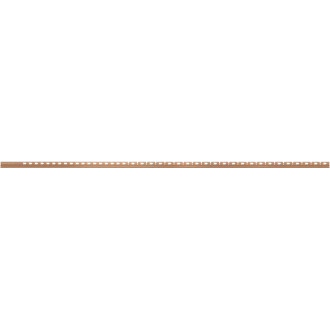 Mexen Line-B listwa spadkowa do szkła 180 cm prawa, miedź szczotkowana - 186504180R
