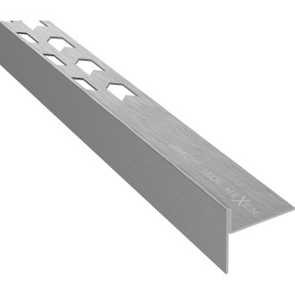 Spádová lišta Mexen Line-B 120 cm levá, kartáčovaná, pistolově šedá - 186601120L