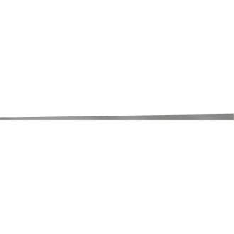 Mexen Line-B listwa spadkowa podłogowa 120 cm lewa, gun gray szczotkowany - 186601120L