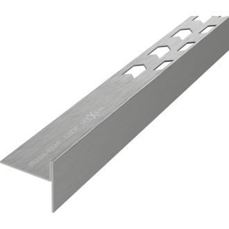 Spádová lišta Mexen Line-B 120 cm pravá, kartáčovaná pistolově šedá - 186601120R