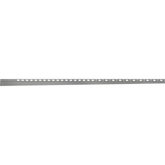 Mexen Line-B listwa spadkowa przyścienna 120 cm prawa, gun gray szczotkowany - 186602120R